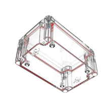 Top Cap Clear Bottom Clear Electronic Enclosures RB53P06C16C