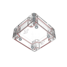 Top Cap Clear Bottom Clear Electronic Enclosures RB33P06C08C