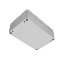 Top Cap Gray Bottom Gray Electronic Enclosures RB53P06G10G