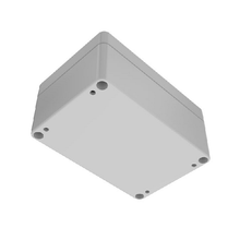 Top Cap Gray Bottom Gray Electronic Enclosures RB53P06G16G