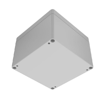 Top Cap Gray Bottom Gray Electronic Enclosures RB55P06G28G