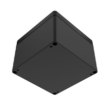 Top Cap Black Bottom Black Electronic Enclosures RB55P06B28B