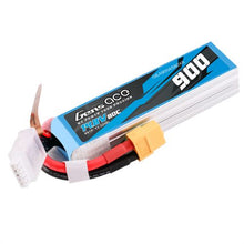 Gens ace 900mAh 80C 4S 14.8V Lipo Battery Pack with XT60 Plug