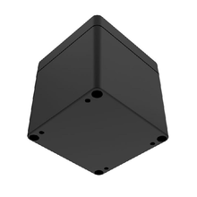 Top Cap Black Bottom Black Electronic Enclosures RB33P06B28B