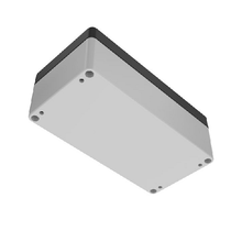 Top Cap Black Bottom Gray Electronic Enclosures RB63P06B16G