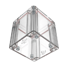 Top Cap Clear Bottom Clear Electronic Enclosures RB33P06C28C