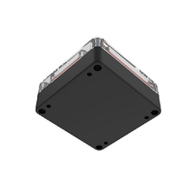 Top Cap Clear Bottom Black Electronic Enclosures RB33P06C08B