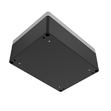 Top Cap Gray Bottom Black Electronic Enclosures RB65P06G20B