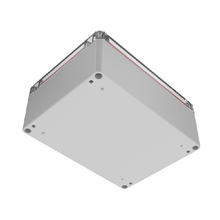 Top Cap Clear Bottom Gray Electronic Enclosures RB65P06C20G
