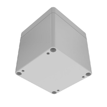 Top Cap Gray Bottom Gray Electronic Enclosures RB33P06G28G