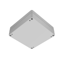 Top Cap Gray Bottom Gray Electronic Enclosures RB55P06G10G