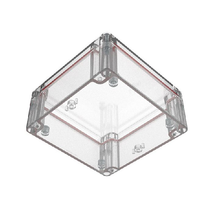 Top Cap Clear Bottom Clear Electronic Enclosures RB55P06C16C