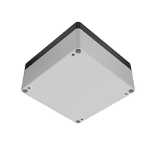 Top Cap Black Bottom Gray Electronic Enclosures RB55P06B16G