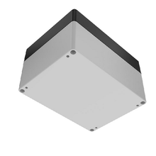 Top Cap Black Bottom Gray Electronic Enclosures RB65P12B24G