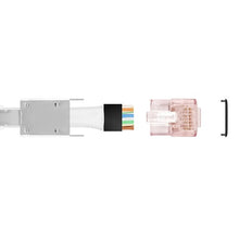 ProSeries Cat6/6a Shielded with Cap45 & Bar45 External Ground Pass-Through RJ45 Modular Plug S45-1750P (50pcs/2Jar)