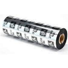 Zebra 3200 Wax & Resin Ribbons, 4-5/16"W x 244'L, 1/2" Core, Black, 12 Rolls - 03200GS11007