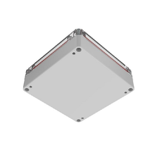 Top Cap Clear Bottom Gray Electronic Enclosures RB55P06C10G