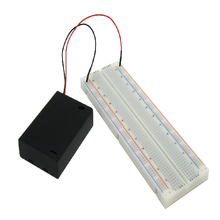 A BB830 Solderless BreadBoard 10cm Male-to-Male 3AA Battery KIT-BB830+PW3