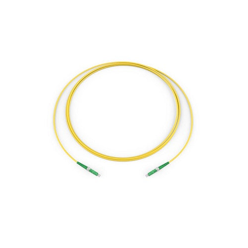 8 Meters Standard LCAPC Simplex SM 1F Single Fiber Riser Standard Yell