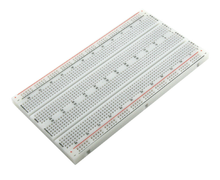 White 1460 Tie-point Modular Solderless Plug-in Breadboard With Power Rails BB1460
