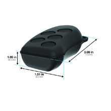 Key Fob Black Enclosure CA8B5BK