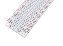 White 830 Tie-point Solderless Plug-in Breadboard With Power Rails BB830