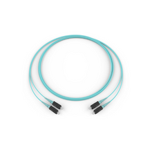 3 Meters Fiber Optic Jumper 2F Zipcord Riser Standard Aqua Jacket 393902T5116003M