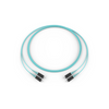 3 Meters Fiber Optic Jumper 2F Zipcord Riser Standard Aqua Jacket 393902T5116003M