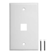 Single Gang Keystone Wall Plate (Pack of 40)