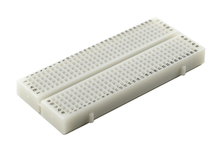 White 300 Tie-point Solderless Plug-in Breadboard BB300