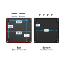 Top Cap Black Bottom Black Electronic Enclosures RB55P14B10B