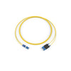 3 Meters Fiber Optic Jumper Standard LCUPC Duplex SM 2F Zipcord Plenum Standard Yellow Jacket 047202R5820003M