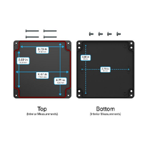 Top Cap Black Bottom Black Electronic Enclosures RB55P06B28B