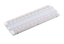 White 830 Tie-point Solderless Plug-in Breadboard With Power Rails BB830