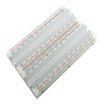 White 1660 Tie-point Solderless Plug-in Breadboard With Power Rails BB1660