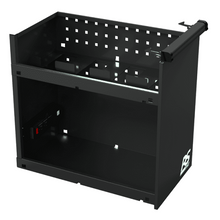 44″ Rspro 9 Drawer Flip Top Black Power Service Cart BK06044090