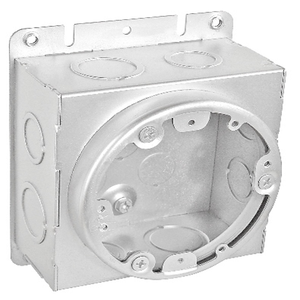 4-1/2" Round Concrete Tight Shallow Floor Box FB330C (Pack of 8)
