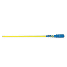 5 Meters Standard LCUPC Simplex SM 1F Single Fiber Riser Standard Yellow Jacket 020201R2131005M