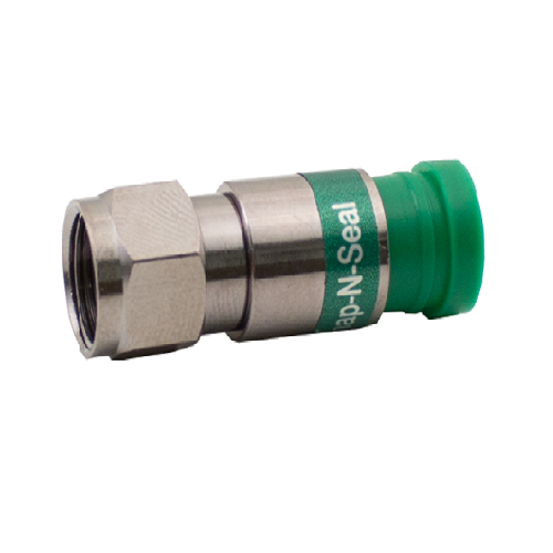 RG6 plenum cable coaxial cable Plenum F- Type Connector for both quad-