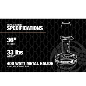 36" 400 Wobblelight Metal Halide Work 111104PS