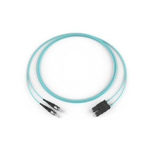 3 Meters Fiber Optic Jumper 2F Zipcord Riser Standard Aqua Jacket 505702T5120003M