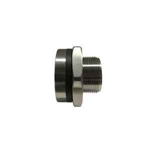 1-1/4" NPT  Stainless Steel Bulkhead Connector 63216
