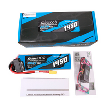Gens Ace 1450mAh 6S1P 22.2V G-Tech Lipo Battery Pack With XT60 Plug GEA14506S45GT