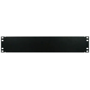 19 Rack Mountable 2U Non-Vented Panel Cover Filler 043-386/2U