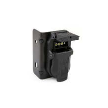 4 Way Horizontal Mount Combo Trailer Connector Socket 101431