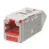 1 Port 22-26 AWG Mini-Com Cat6A Plus Up/Down 45 Angled Jack Module TG Shielded RJ45 CJSUD6X88TGRDY
