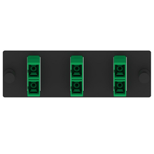 3 Port Opticom SC Fiber Optic Adapter Panel Duplex APC FAP3WAGDSCZ