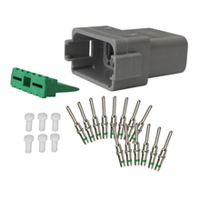 14 AWG DT Receptacle Repair Pack With Contacts