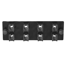 8 Port Opticom MPO Fiber Optic Adapter Panel FAP Horizontal FAPH0812BLMPO