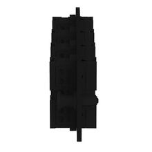 8 Port Opticom MPO Fiber Optic Adapter Panel FAP Horizontal FAPH0812BLMPO